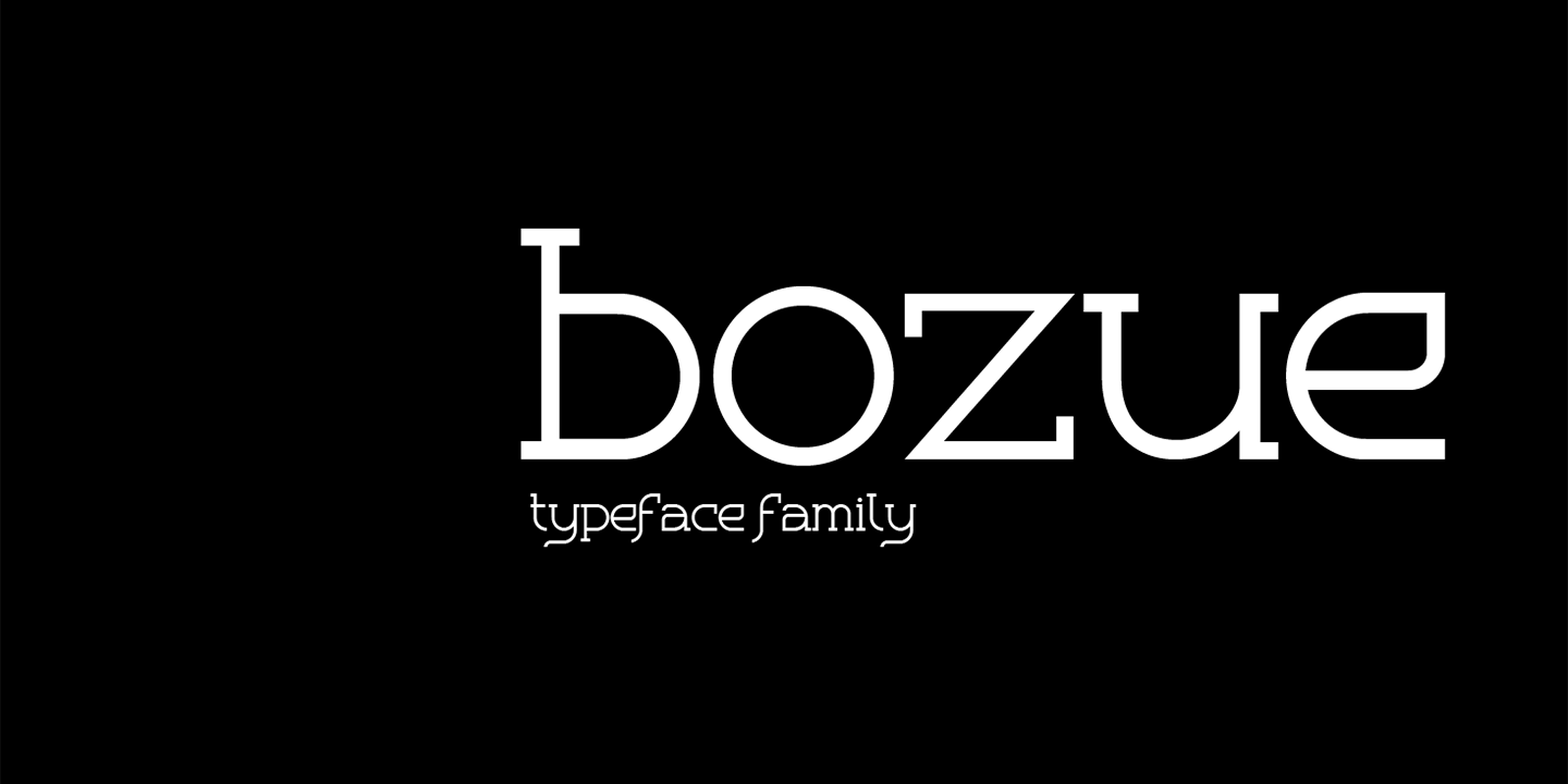 Font Bozue